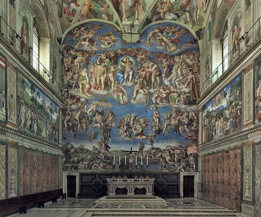 Juízo final, Michelangelo
